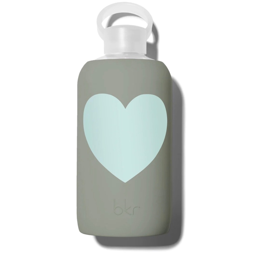 💚NWT bkr Big Aspen Love Heart Water Bottle